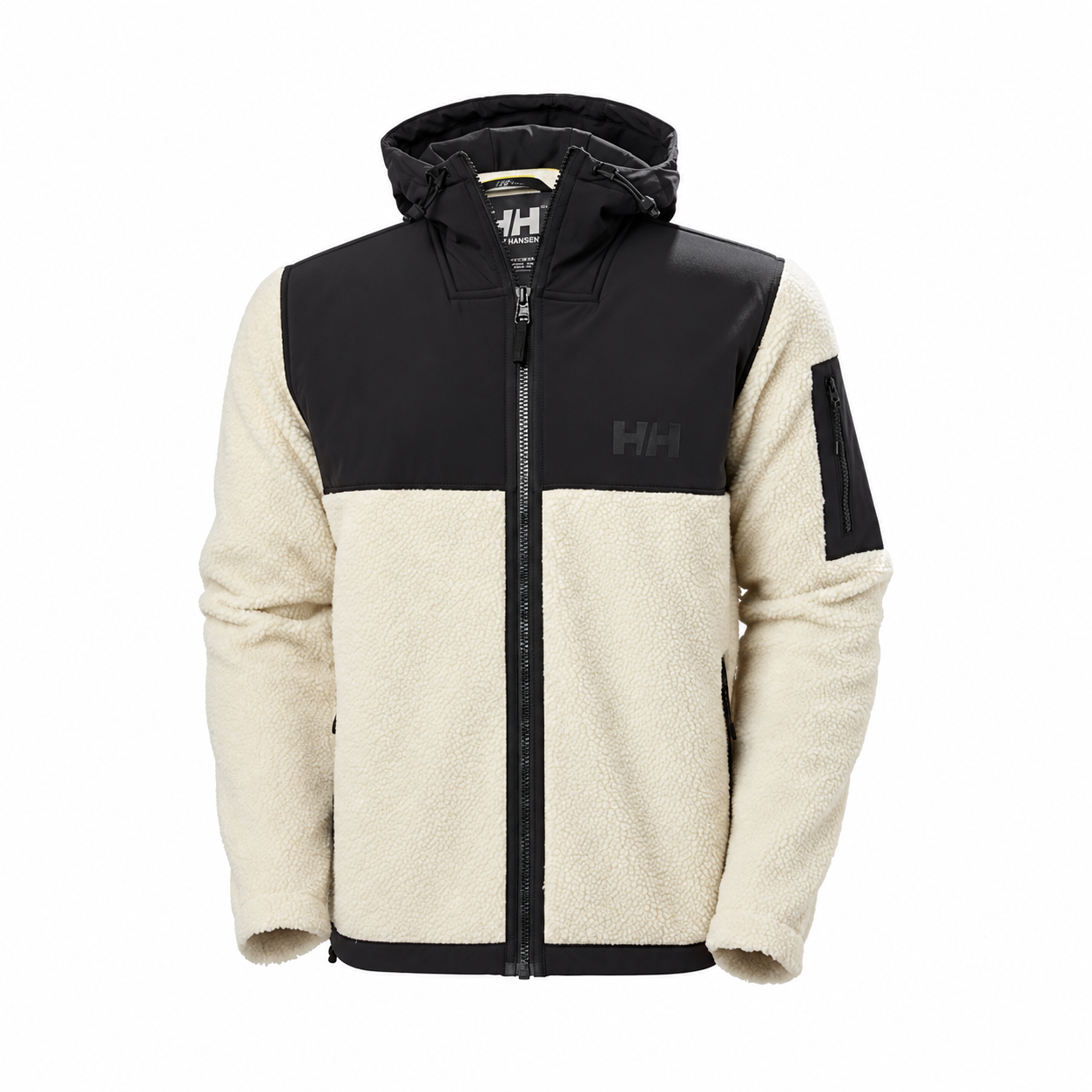 helly hansen patron pile teddyfleecetakki hupulla